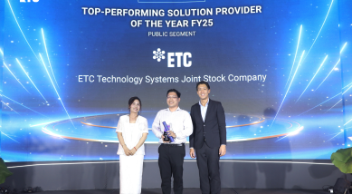ETC NHẬN GIẢI THƯỞNG "TOP-PERFORMING SOLUTION PROVIDER OF THE YEAR FY25 - PUBLIC SEGMENT" CỦA DELL TECHNOLOGIES VIỆT NAM