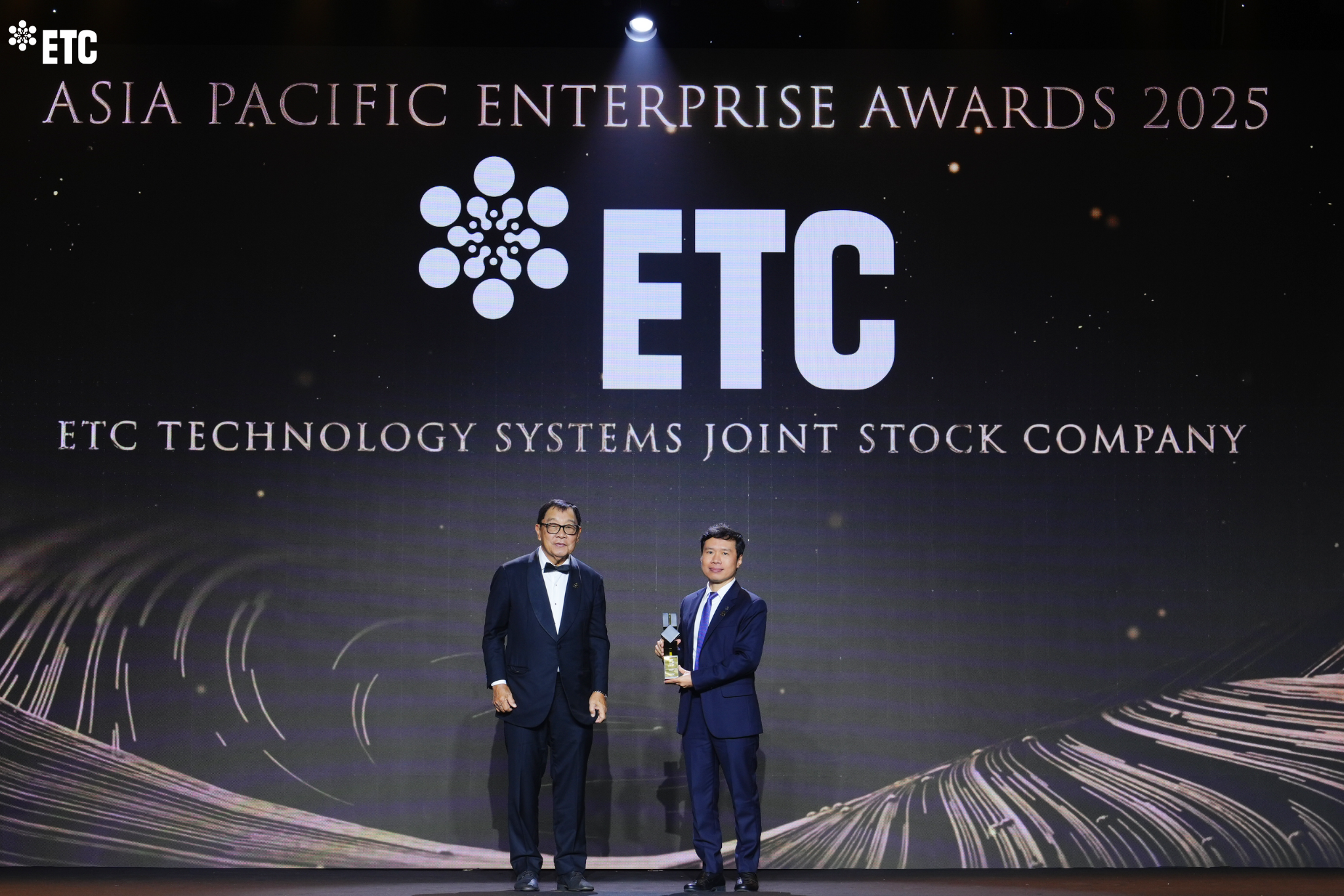 ETC - Doanh nghiệp xuất sắc Châu Á tại giải thưởng APEA 2025