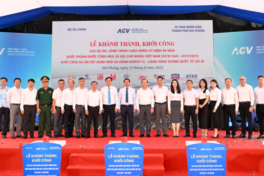 ETC triển khai dự án xây dựng nhà ga hành khách T2 - Cảng hàng không quốc tế Cát Bi