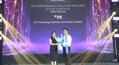 ETC is honored to receive "Top performance solution provider of the year FY24 Public Sector" Award from Dell Technology