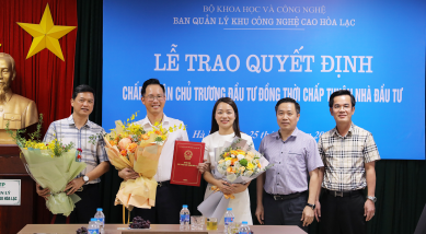 ETC và EPAY nhận quyết định chấp thuận đầu tư dự án: Trung tâm công nghệ giải pháp phần mềm ETC hơn 2.300 tỷ đồng