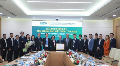 ETC assists BIDV with consulting, assessing, and certifying compliance with the current version of PCI DSS