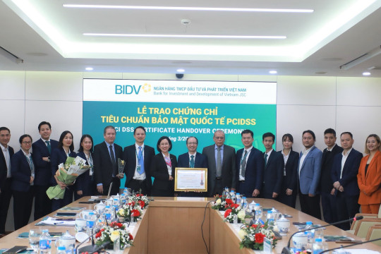 ETC assists BIDV with consulting, assessing, and certifying compliance with the current version of PCI DSS