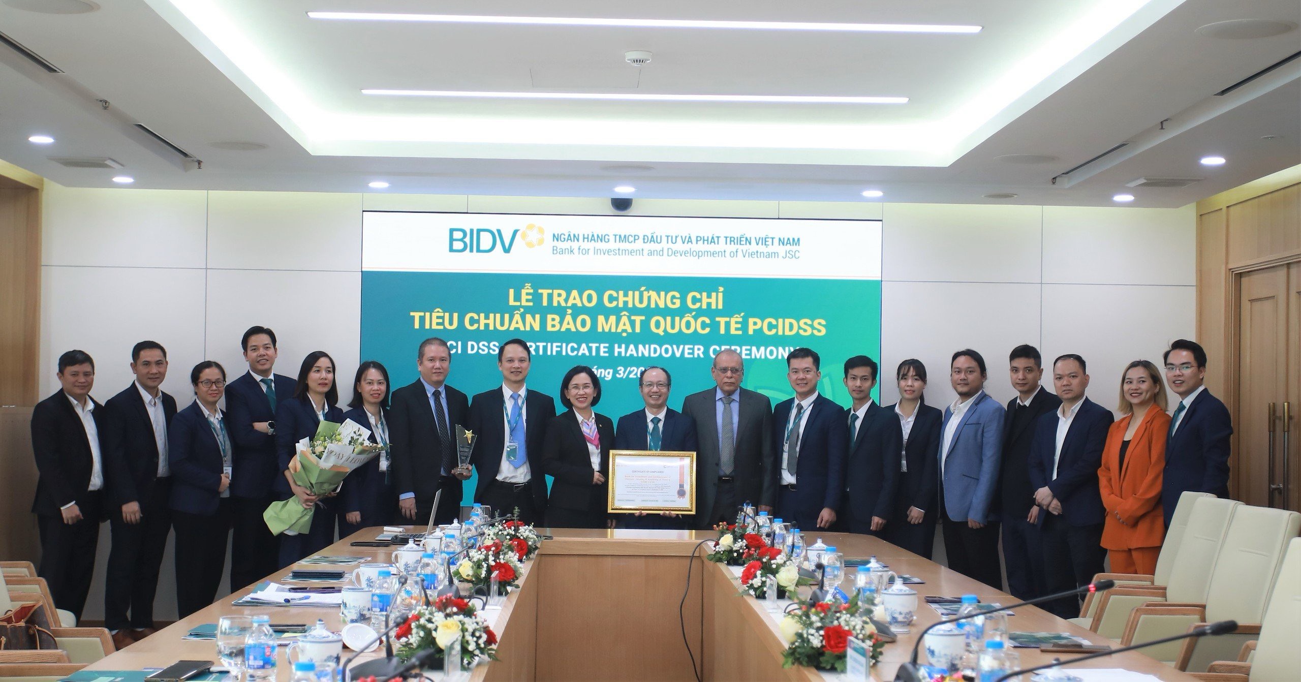 ETC assists BIDV with consulting, assessing, and certifying compliance with the current version of PCI DSS